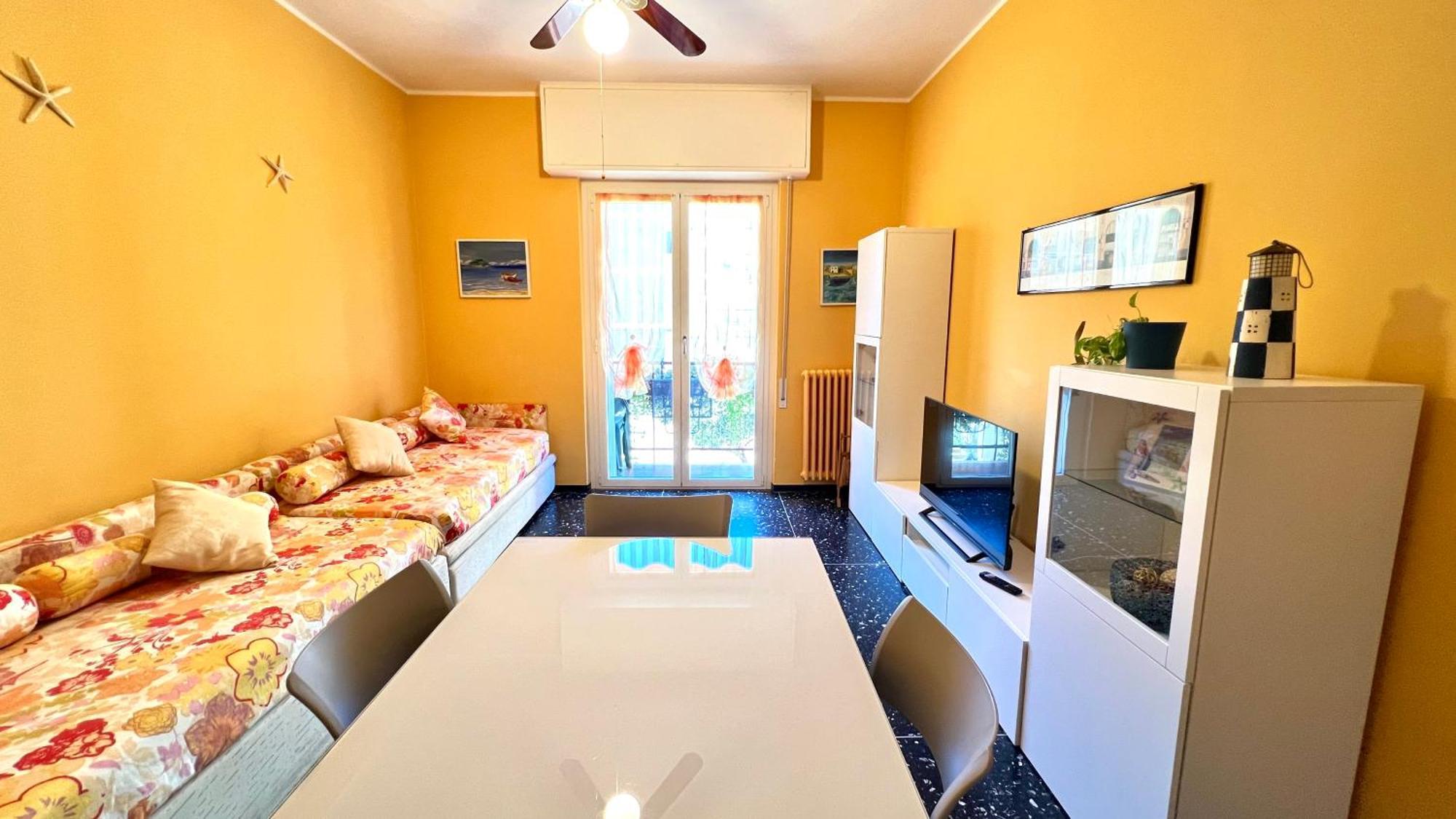 Ferienwohnung La Stella Marina - 150 Metri Dal Mare Con Box Auto Spotorno Exterior foto