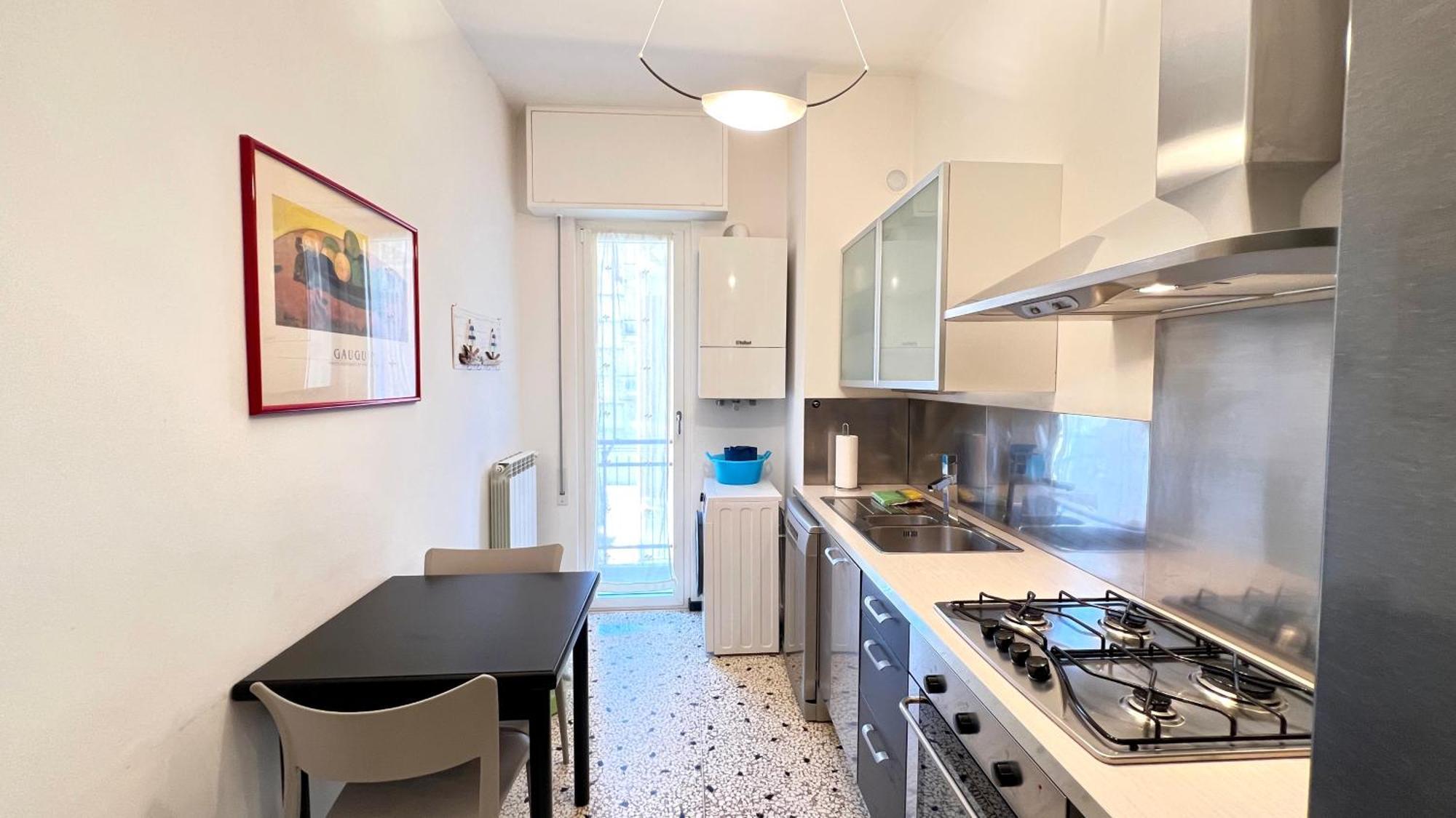 Ferienwohnung La Stella Marina - 150 Metri Dal Mare Con Box Auto Spotorno Exterior foto